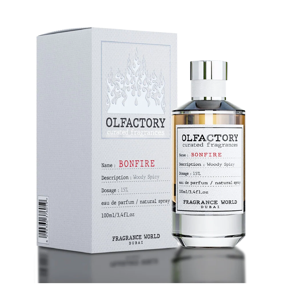Olfactory Bonfire – Fragrance World – Eau de Parfum 100ml